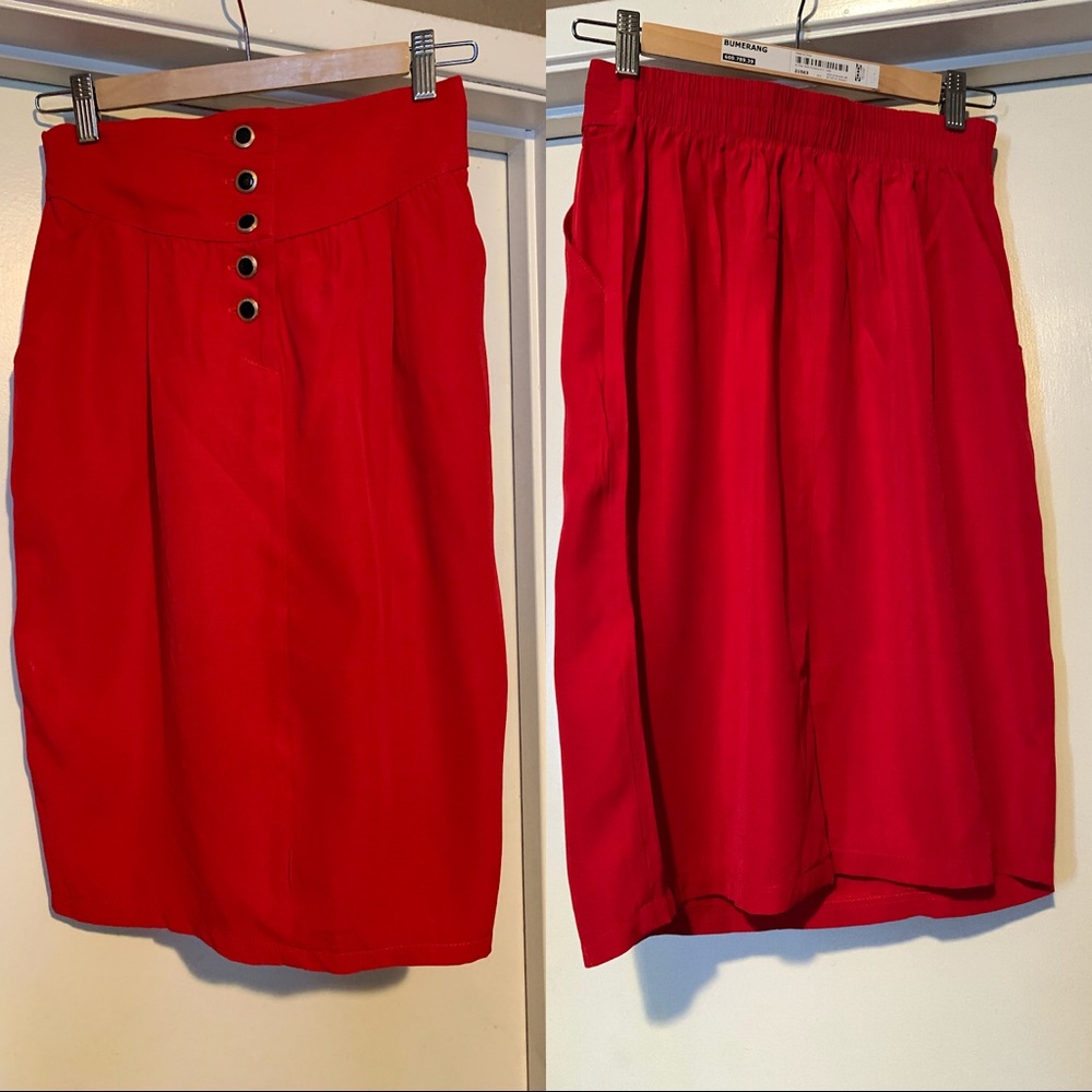 Vintage High Waisted Skirt